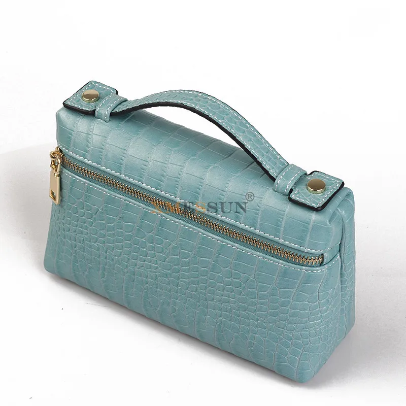 XMESSUN женская сумка для макияжа с крокодиловым узором клатч роскошная