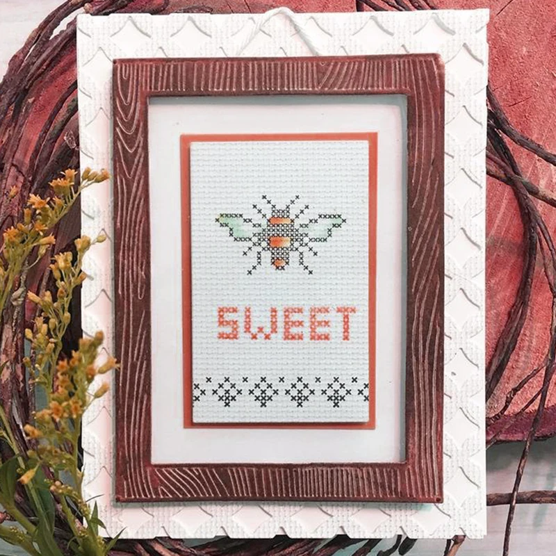 Штампы трафарет для скрапбукинга деревянная прямоугольная рамка металлические Вырубные штампы новинка 2019