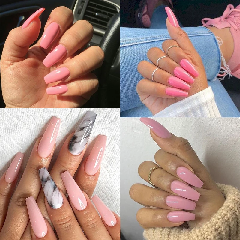 MIZHSE Розовый Цветной Гель-лак нужен сухой УФ/светодиодный светильник с УФ Vernis Полупостоянный праймер верхнее покрытие поли гель лак для ногтей, маникюр