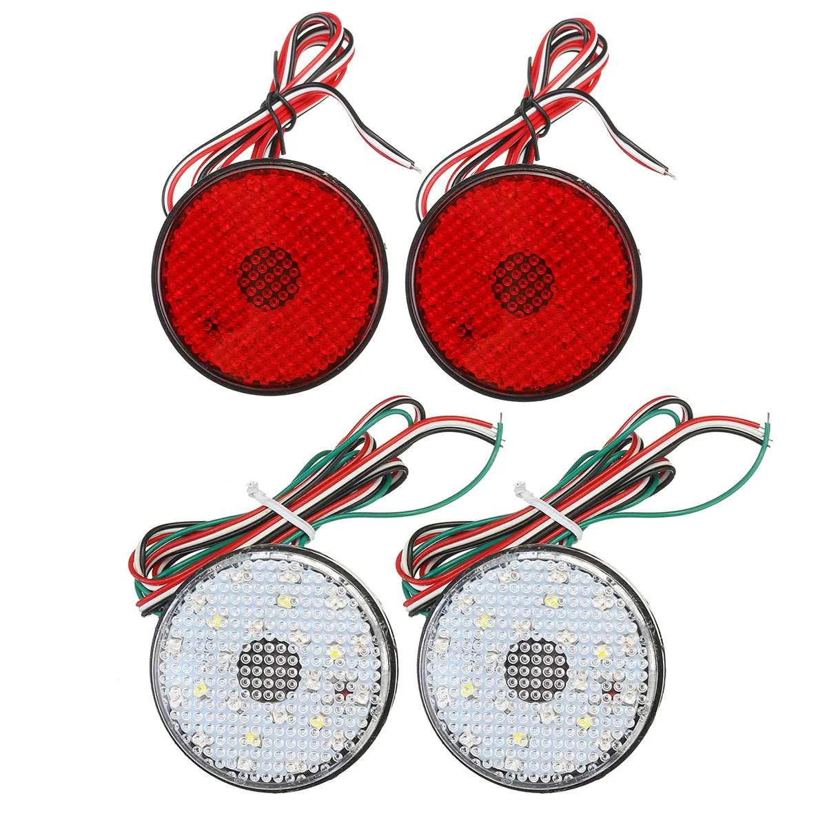 Автомобильный отражатель 21SMD 2 шт. светодиодный стоп-сигнал для Toyota high Lander Sequoia ZRR70