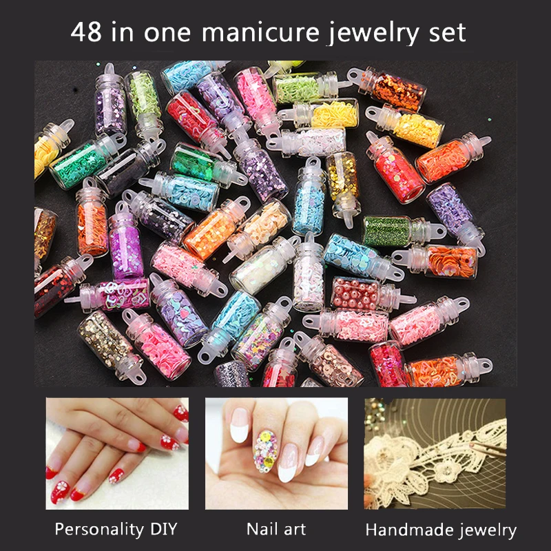 12/48 сворачиваемая Спортивная бутылка (не содержит бис набор Блестки для нейл Арта