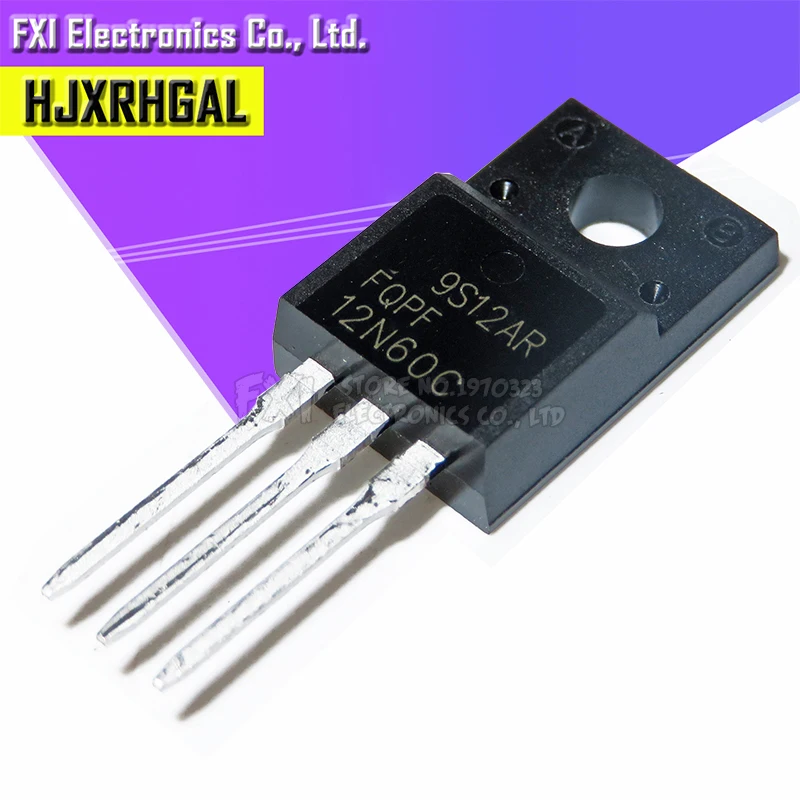 Бесплатная доставка 10 шт./лот FQPF12N60C 12N60 12A/600 В n канальный МОП транзистор