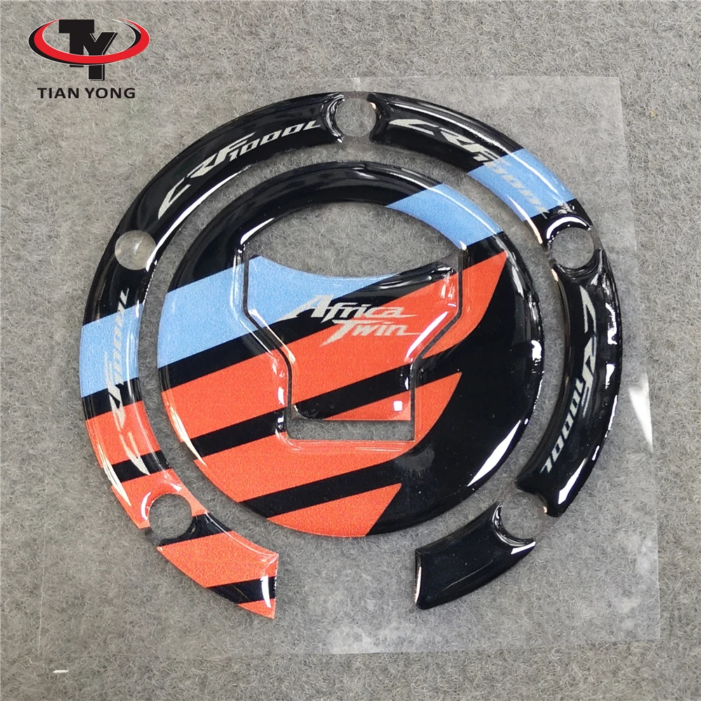 3D чехол для бензиновых крышек наполнителя наклейки подходящие HONDA Africa Twin CRF1000L