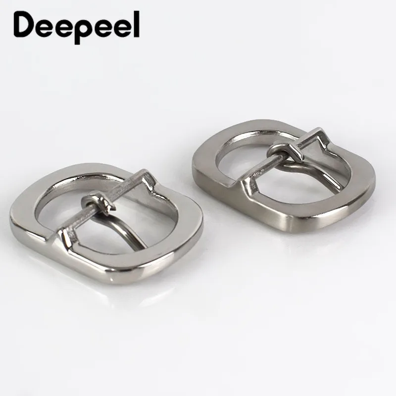 Deepeel 1 шт. модная однотонная металлическая пряжка из нержавеющей стали для ремней