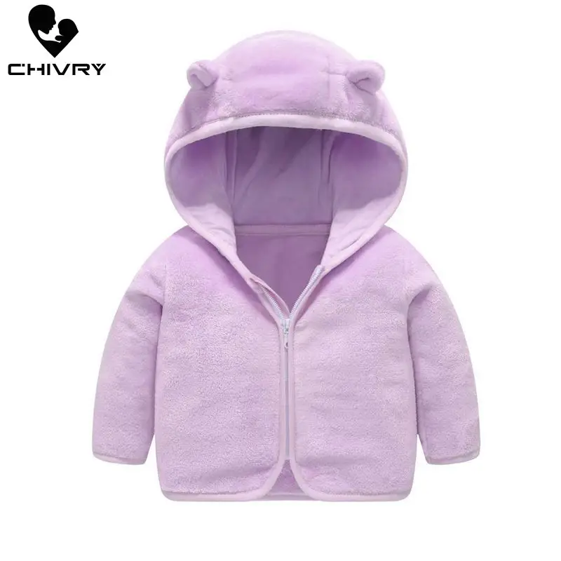 Детское шерстяное пальто с капюшоном на молнии для мальчиков и девочек Осень