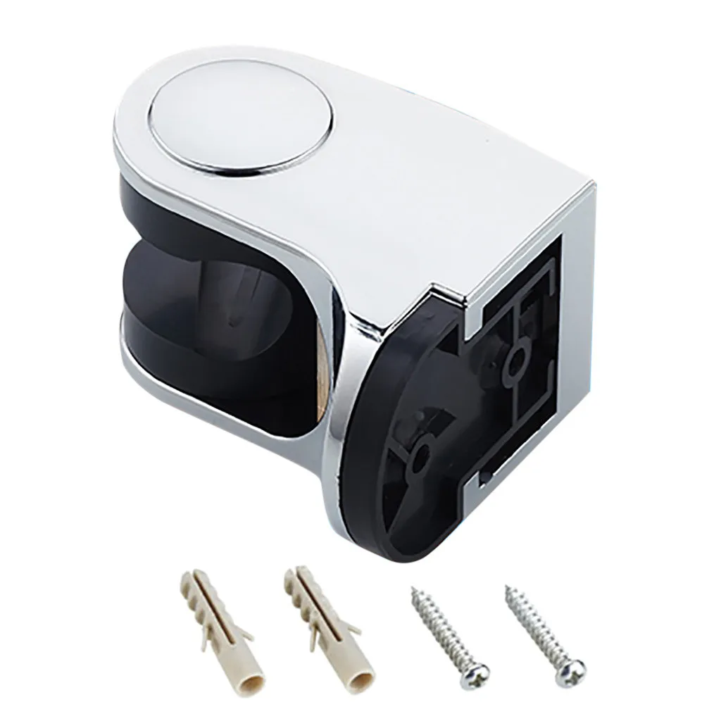 

home Shower Head Holder Chrome Bathroom Wall Mount Adjustable Bracket Bathroom faucet shower accessories