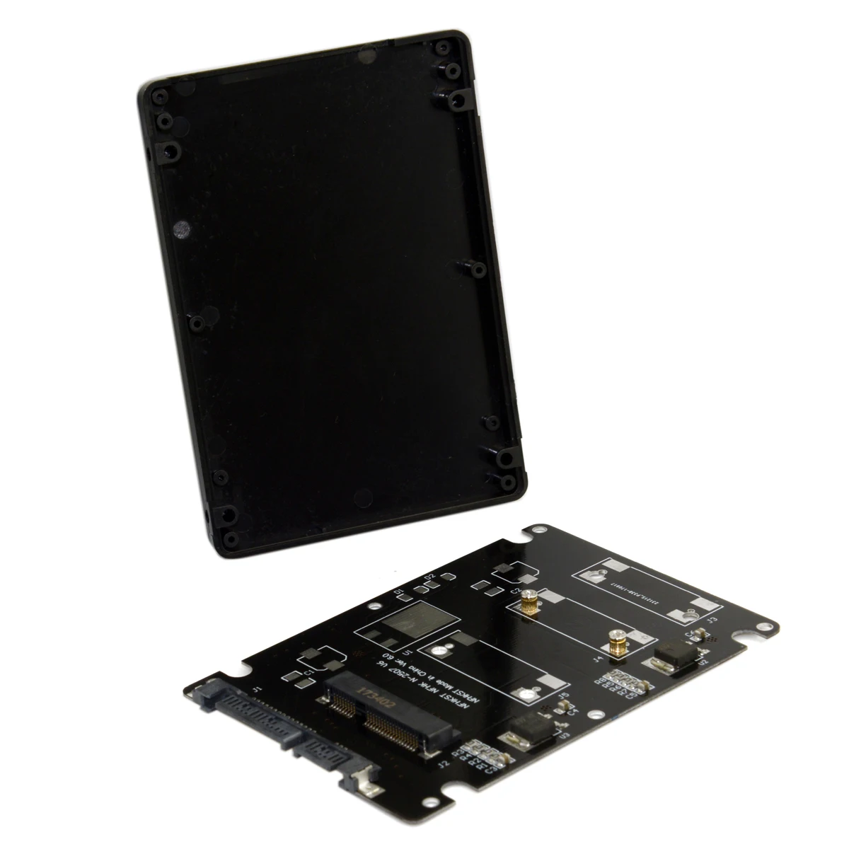 Корпус для жесткого диска 2 5 дюйма SATA адаптер Intel Samsung Asus SSD на Mini PCI-E mSATA |