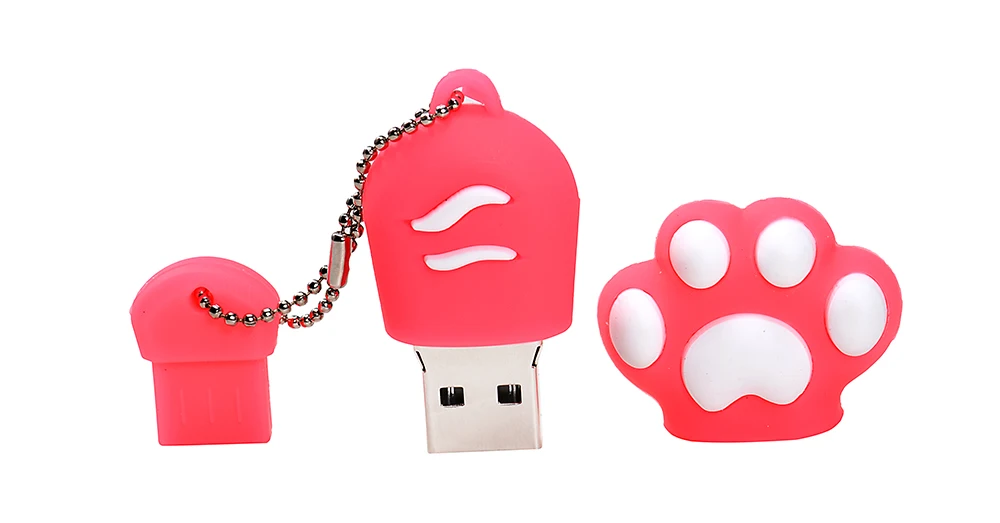 JASTER модная флеш-карта с когтями кота из мультфильма usb карта памяти 32 ГБ/16 ГБ/8 ГБ/4 ГБ usb 2,0 карта памяти модная память