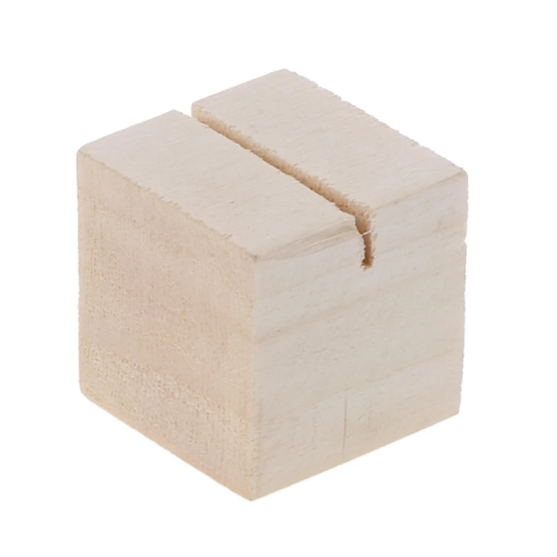 Деревянные зажимы для записей фотографий настольная подставка карт сообщения |