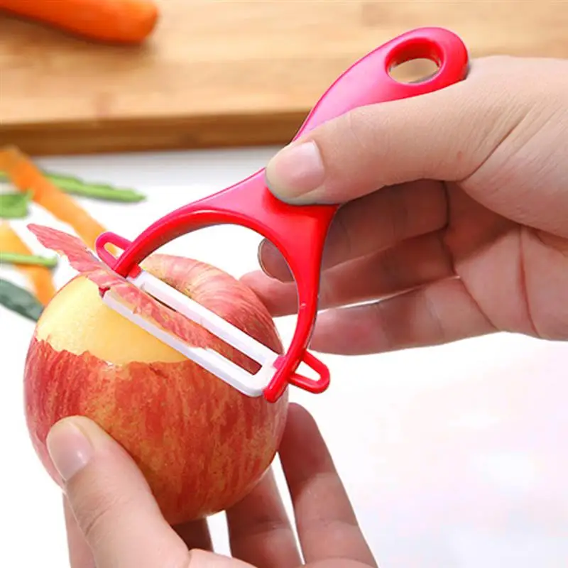 Креативная Овощечистка для фруктов нож острый из нержавеющей стали терка