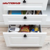 yutoko classic black door handles metal drawer pulls kitchen cabinet handles and knobs furniture handles hardware
