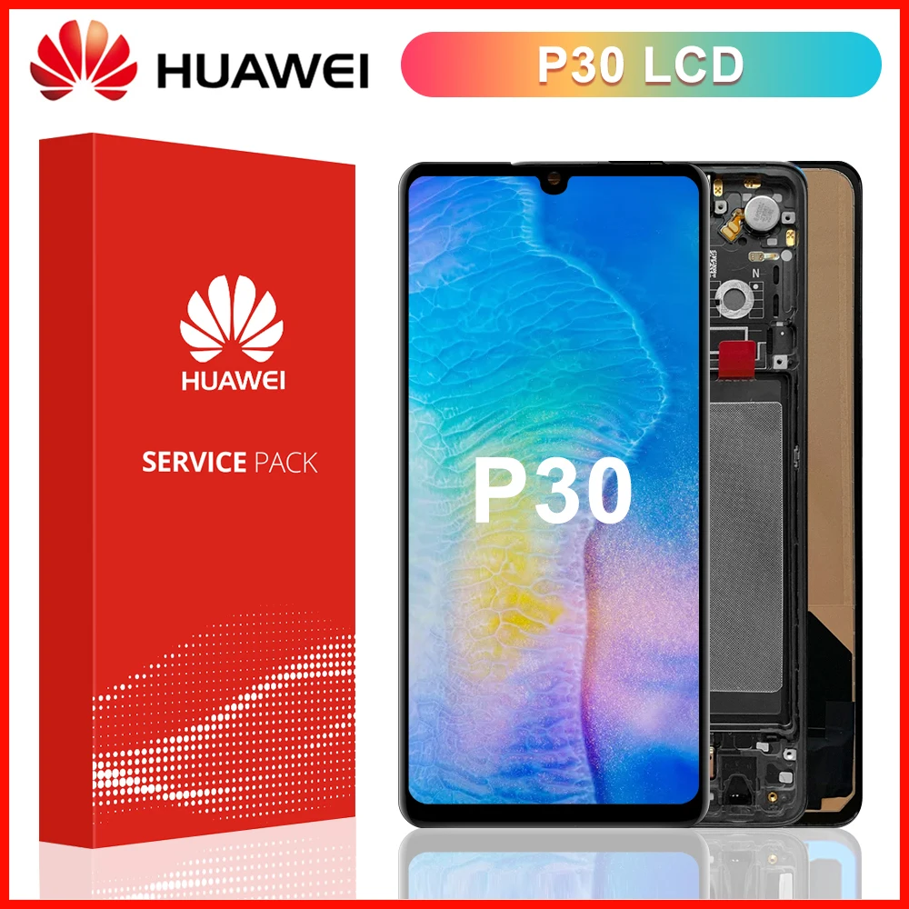 На тонкопленочных транзисторах на тонкоплёночных для Huawei P30 LCD сенсорный экран