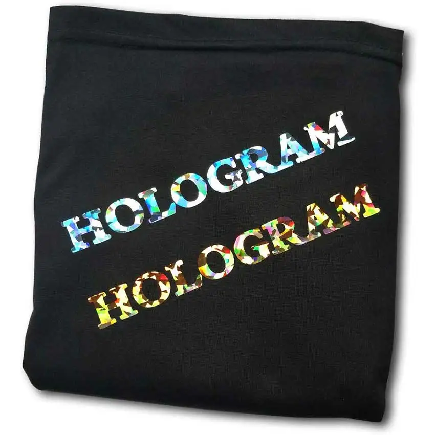 Термотрансферная виниловая голограмма алмазная пленка HTV для самостоятельного