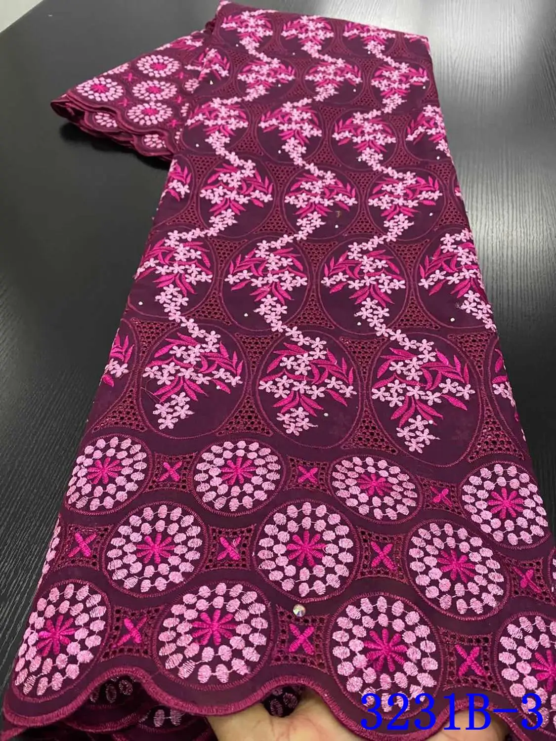 Швейцарская вуаль NIAI швейцарское кружево в швейцарском стиле 100% хлопок