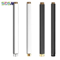Bathroom Shower Extension Tube SDSN Square Bathroom Shower System Extension Pipe Quality Stainless Steel Extension Shower Arm