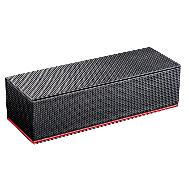 5 слотов коробка для хранения часов чехол из черного углеродного волокна