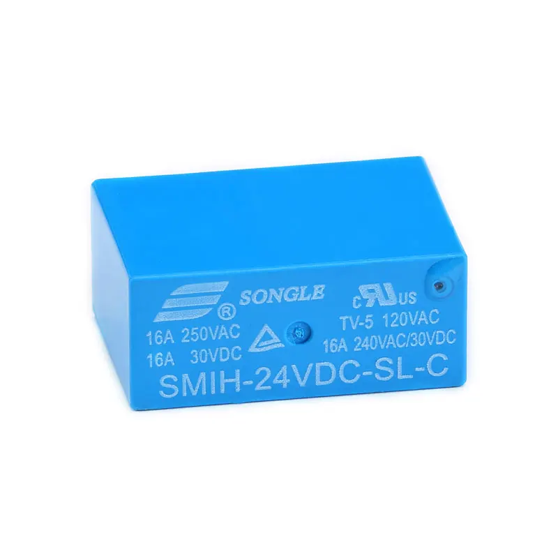 SMIH-05VDC-SL-C SMIH-12VDC-SL-C SMIH-24VDC-SL-C 05 12 24 V реле 16A 250V 8pin Переводные 14FH соединением типа v |