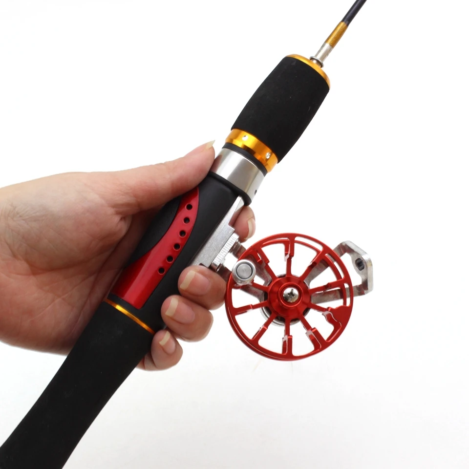 Акция! Набор для зимней рыбалки 65 см подледная удочка и катушка удилище из