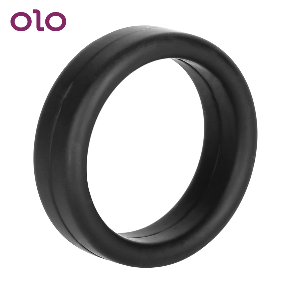OLO эластичный дилдо удлинитель полового члена кольцо для пениса Задержка