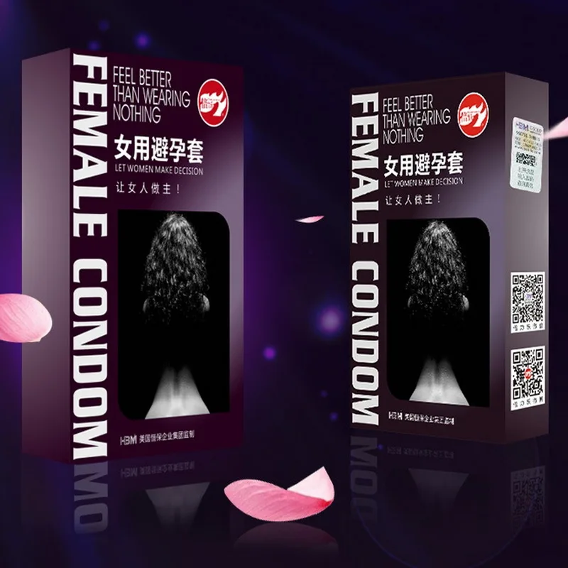 2 шт. упак. женские презервативы из натурального латекса безопасные для