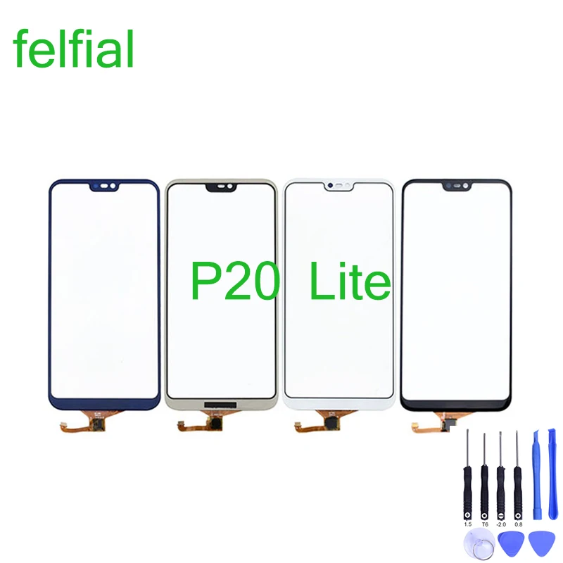 Для Huawei P20 Lite ANE LX1 LX2 LX3 Nova 3E сенсорный экран дигитайзер Сенсорная панель Переднее