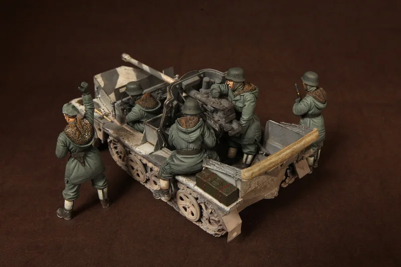 1/35 древний воин включает в себя 5 (без фигурок автомобиля с аксессуарами) наборы