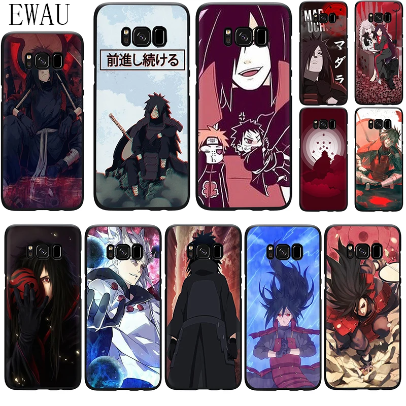 EWAU madara Uchiha Naruto силиконовый чехол для телефона для samsung S6 S7 край S8 S9 S10 Note 8, 9, 10, плюс S10e M10 M20 M30 M40