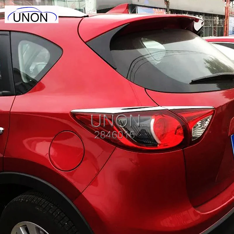 Для 2013 2014 2015 2016 Mazda Cx-5 Cx5 хром задний светильник LED лампа хвост сзади крышка ВЕКО