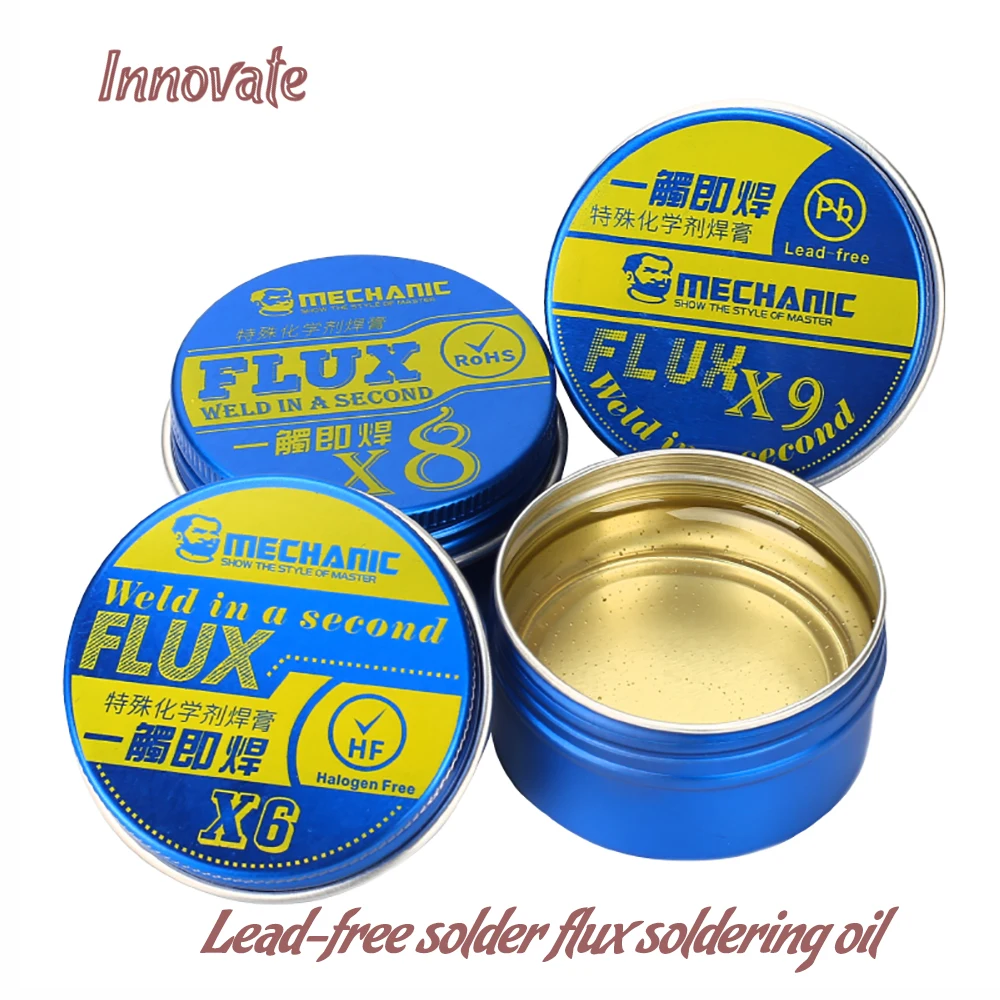 Паяльный флюс MECHANIC Rosin Flux паяльная паста BGA Флюс X6 X8 X9 для электрического