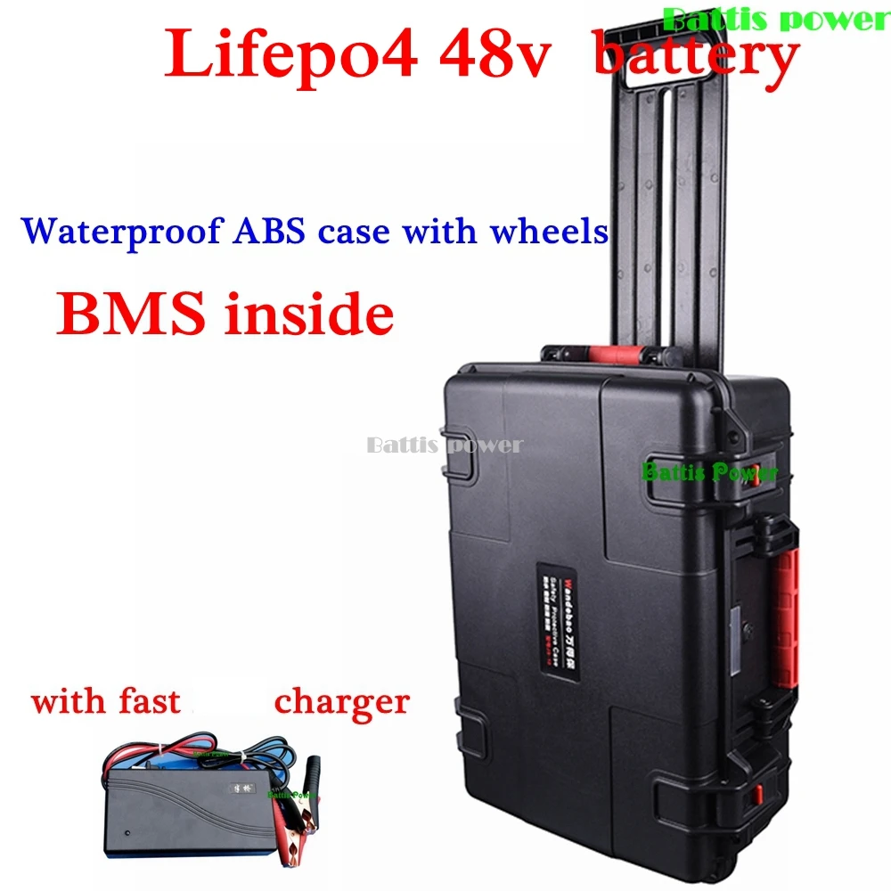 Аккумулятор lifepo4 48 В 5000 А/ч а/ч в солнечная батарея для Вт электромобиля RV жилого