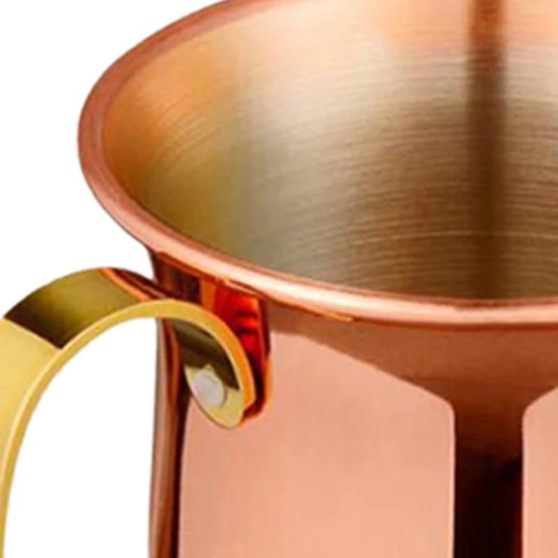 Кружка для пива/молока из чистой меди чашка мюла ручной работы посуда питья г. |