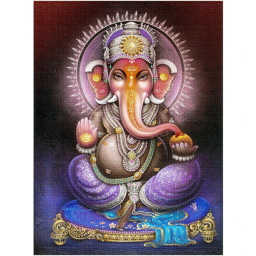 

Полная выкладка индуистов Ганеша Религия для алмазной вышивки "сделай сам" Бог Будда алмазов картина мозаики Стразы ручной работы алмазов к...