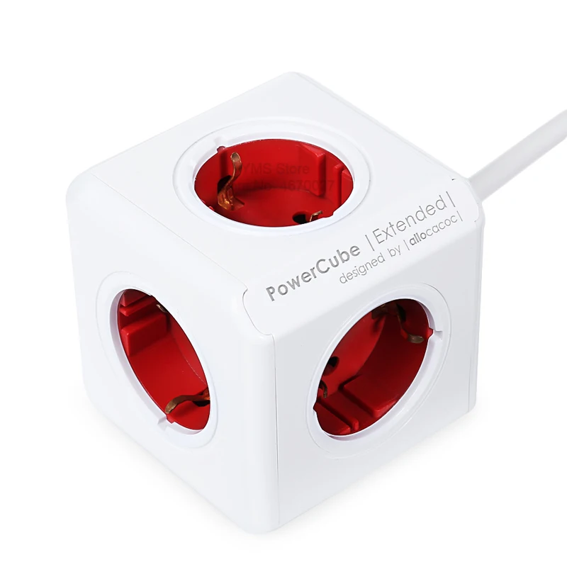 Allocacoc для домашнего использования Расширенный Удлинительный кабель блок питания