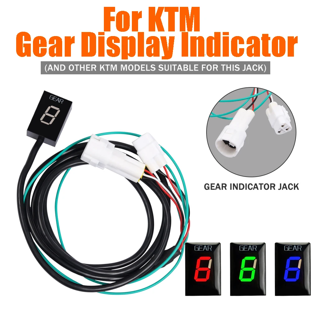 

Motorcycle Speed Gear Indicator For KTM 690 Duke 690 Enduro 690 SMC 640 LC4 1090 RC8 1090 R 990 Superduke R Gear Display Meter