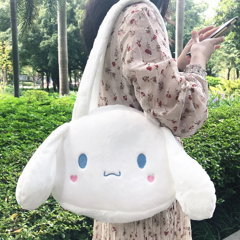 

Kawaii New Japanese Autumn Winter Cute Soft Girl Jk Uniform Bag Cinnamon Dog Plush Portable Shoulder Bag Shoulder Bag Soft Doll