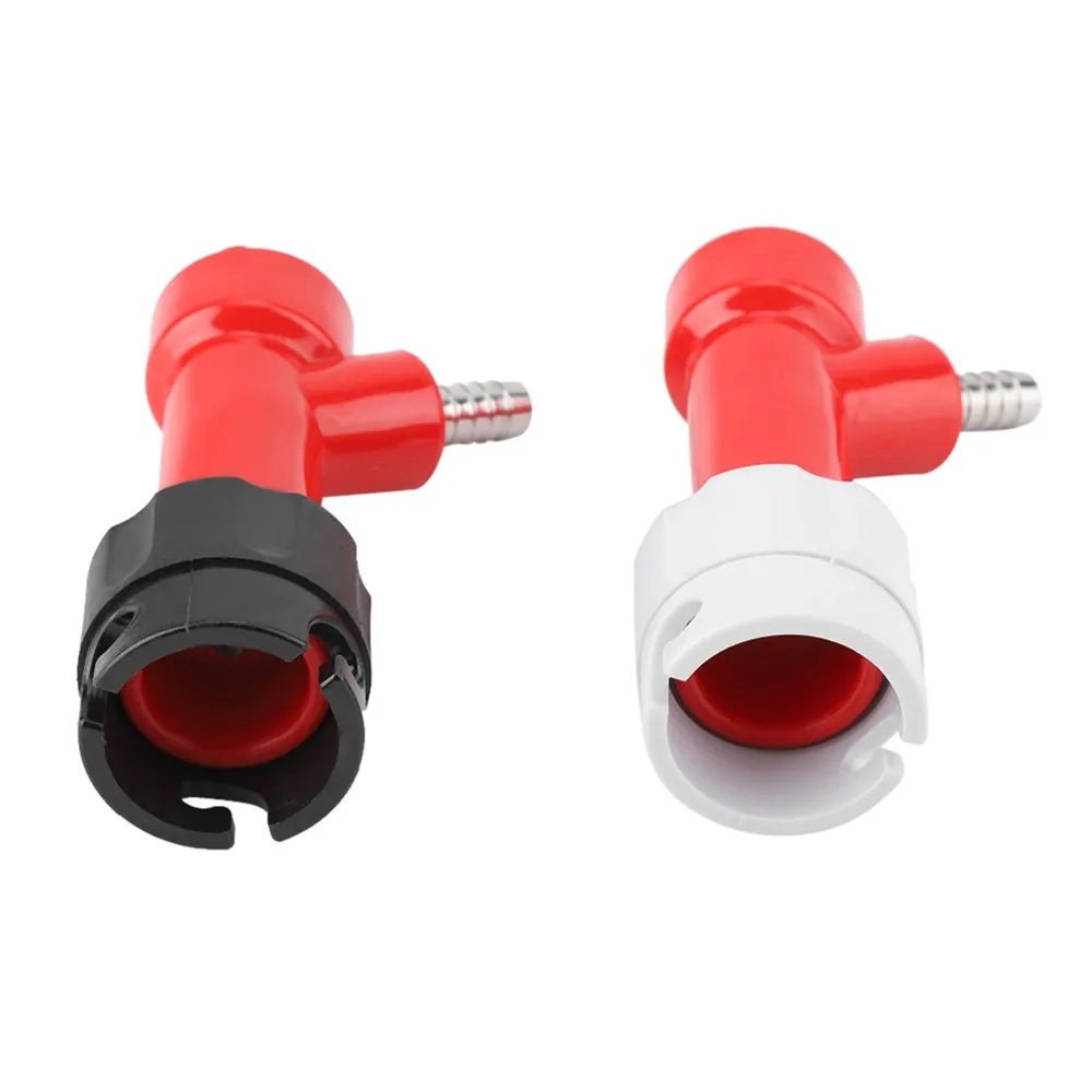 

2PCS 1/4 Inch Pin Lock Home Brew Keg Tap Coupler Set Beer Connector Set Beer Dispenser Cola Keg Connector