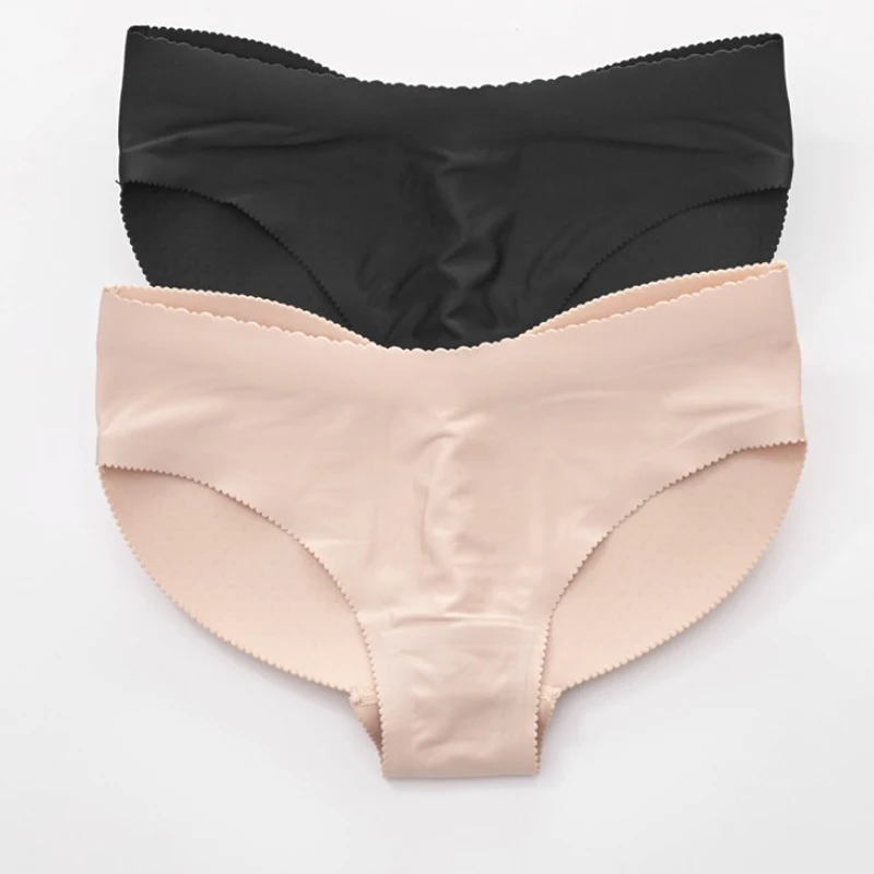 Женские трусики-стринги с подкладкой из губки Бесшовные дышащие трусики бикини