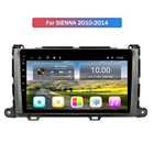 Автомобильный мультимедийный проигрыватель, Android 10,0, GPS-навигатор, для TOYOTA Sienna XL30 2010-2014, поддержка DVR, резервная камера
