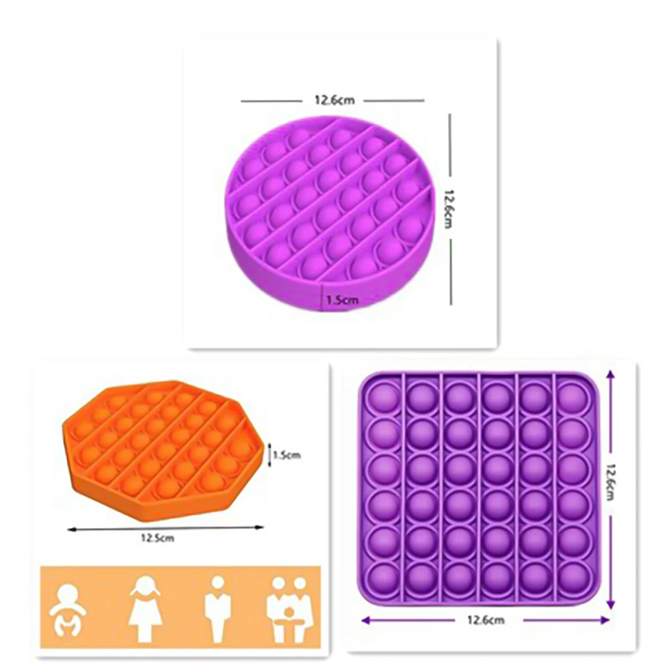 

Fidget Toys Anime Bubble Sensory Toy Autism Special Needs Stress Reliever Helps Relieve And Increase Focus Soft Squeeze