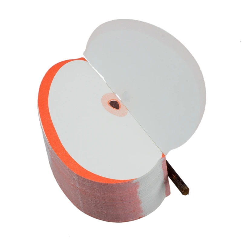 Красное яблоко фрукты блокнот бумажные блокноты подарок |