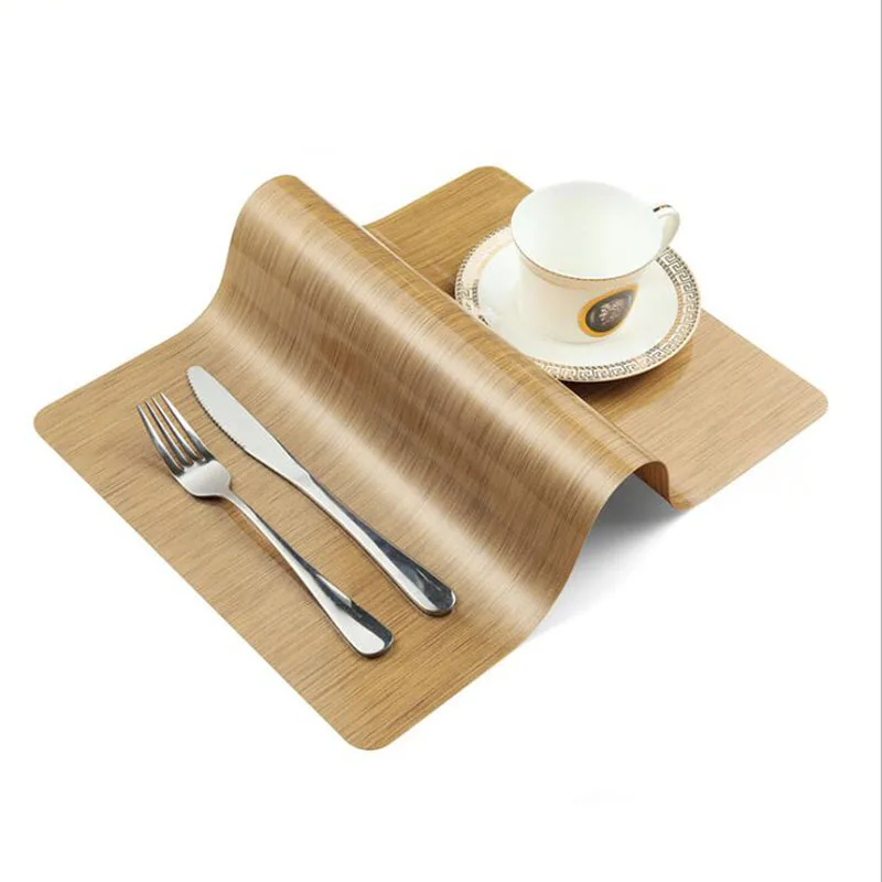 Heat-insulating Placemat Table Cloth Square Stain Resistant Coaster Mat Kitchen Accessories
