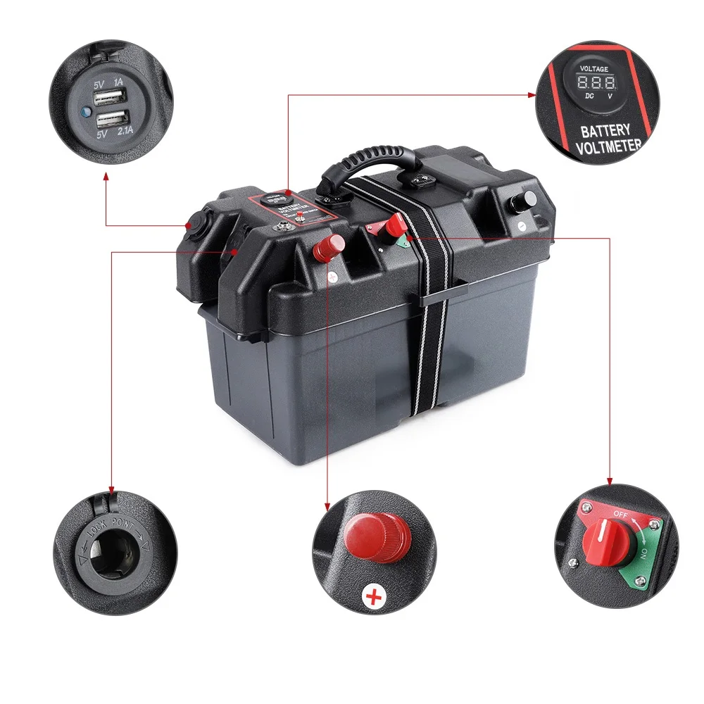 Аккумуляторная батарея для лодок жилых автофургонов троллинговая