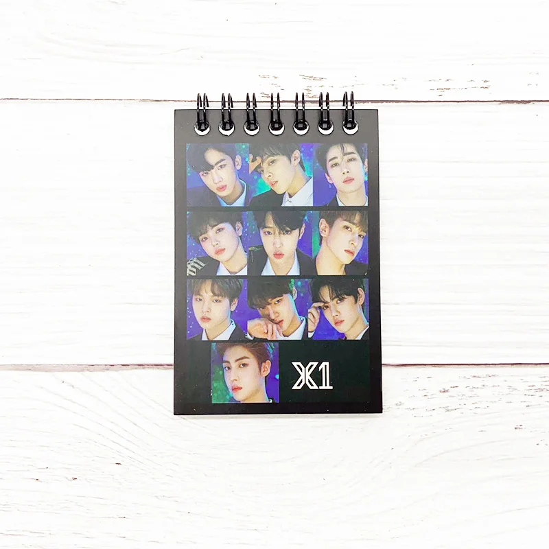 1 шт. Kpop BLACKPINK NCT IZONE X1 два раза катушки ноутбука портативные Pocketbooks блокноты записная книжка-Дневник Школьные офисные канцелярские принадлежности