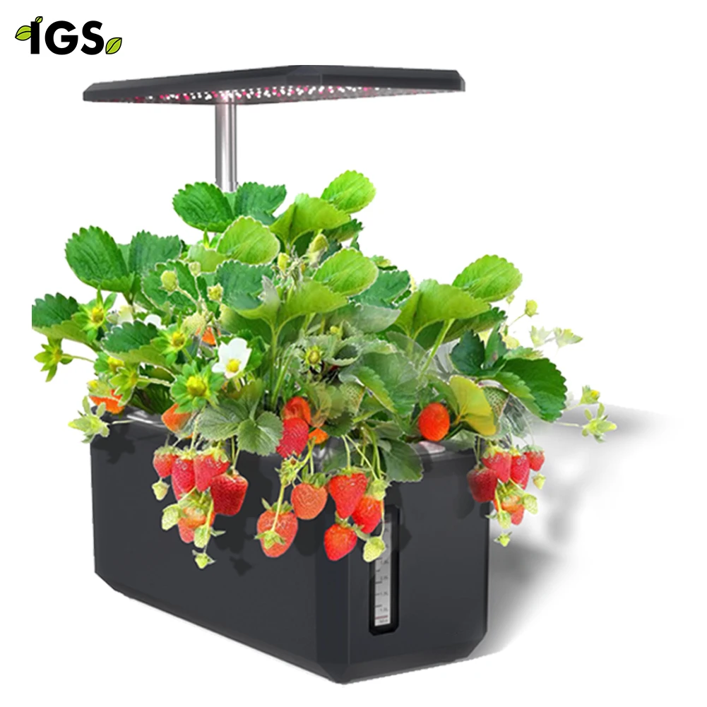 

Система гидропонного выращивания, домашний садовый стартовый набор для трав светодиодный светильник кой, умный Набор для проращивания, сад...