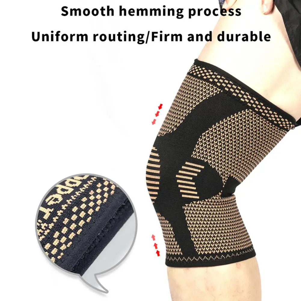

Copper Infused Knee Support Brace Patella Arthritis Leg Support Joint Compression Sleeve