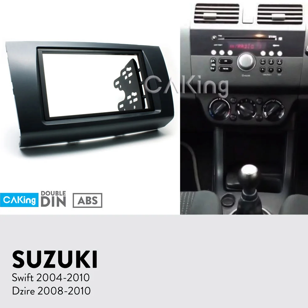 Автомобильная радиопанель для SUZUKI Swift Dzire 2004 2010 комплект установки приборной
