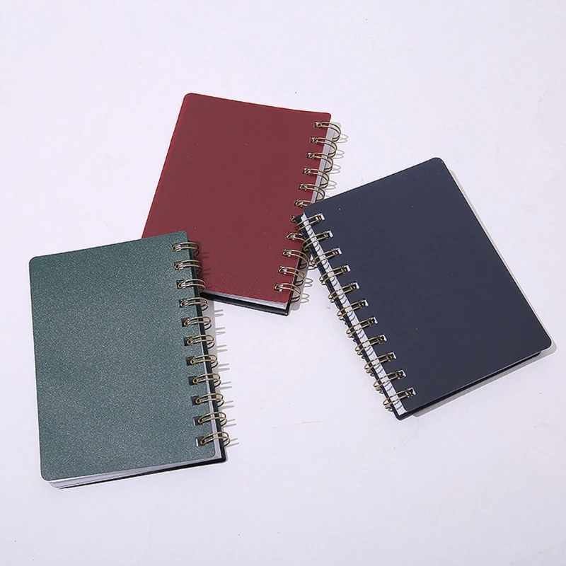 

Блокнот на спирали А5/А6 в стиле колледжа, страницы с линейками, забавные письменные принадлежности без перьев, идеально подходят для премиу...