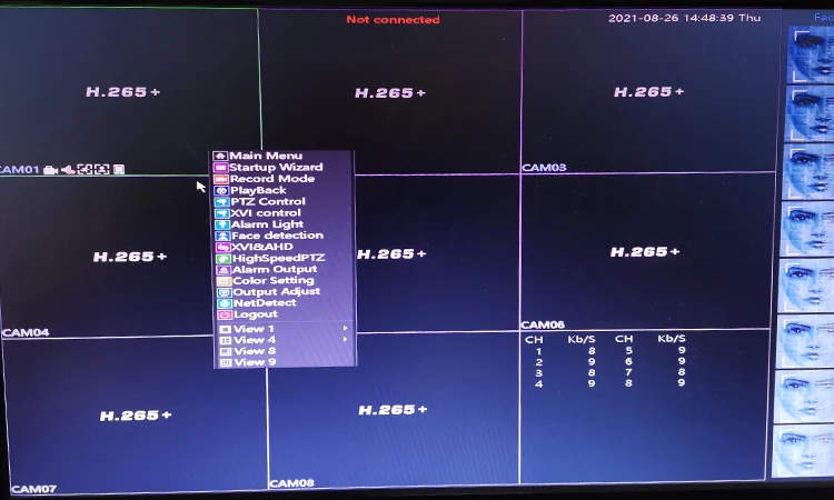 бесплатная доставка XMEYE 8 каналов 4K-n 5 МП 6 в 1 AHD-камера DVR NVR гибридный