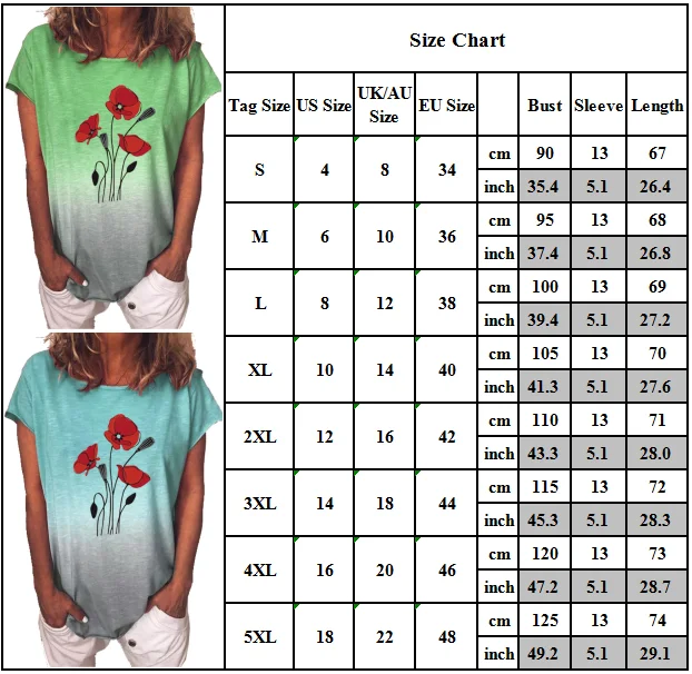 

VICABO Women T-shirt 2021 Short Sleeve Tie Dye T Shirt Ladeis Loose Floral Tees Ladies Tops Plus Size Tshirts Summer