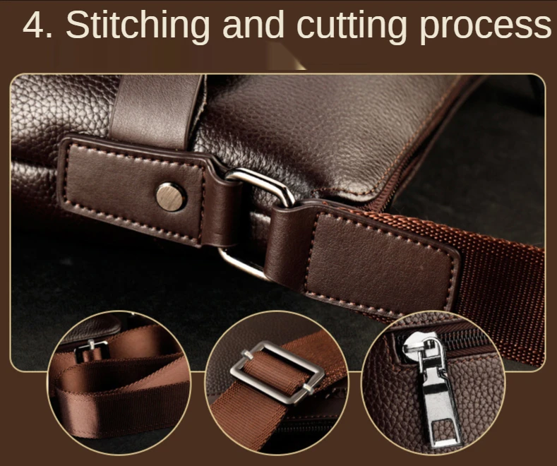 

Lute Men Bags High Quality PU Leather 2021 New Simple Fashion Male Zipper Solid Color Business Casual Crossbody Bag Bolso